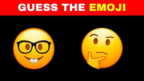 🤓 Guess The Emoji Emotion Emoji Quiz 🧐 Quiz 2 Youtube