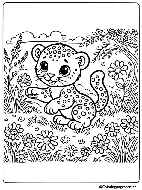 9 Free Printable Snow Leopard Coloring Pages