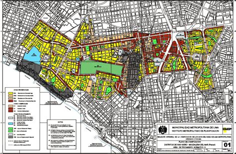 Magdalena Zoning Map Of The Sea San Isidro DWG Plan For AutoCAD