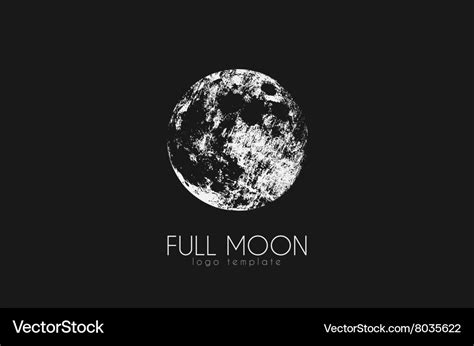 Moon logo design creative logo night logo Vector Image