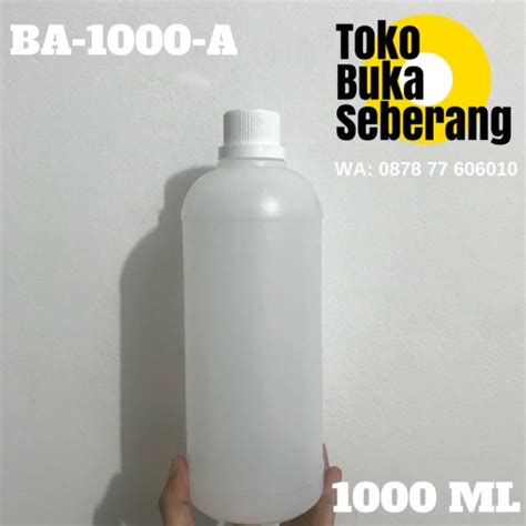 Jual Botol Agro 1 Liter Botol Labor Botol HDPE Cairan Kimia Tutup