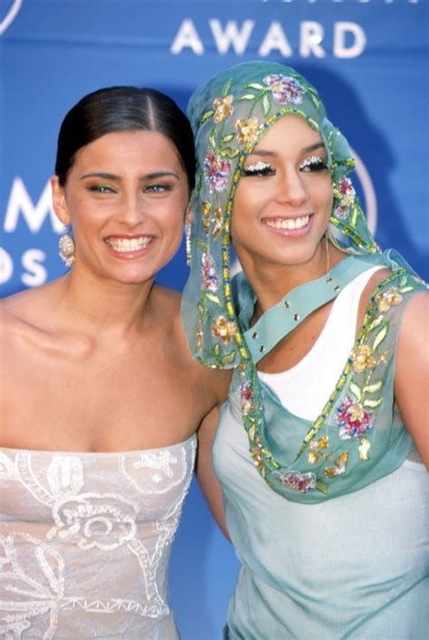 Nelly Furtado And Alicia Keys At Grammy Awards La Ca By