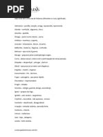 50 Palavras Super Difíceis e Seus Significados - Toda Matéria | PDF