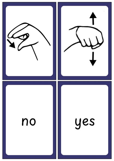 Asl Sign Language Flashcards Free Printables Teach Prints