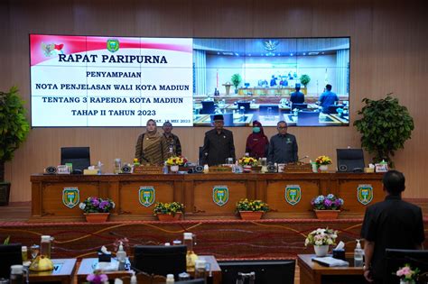 Selamat Datang Di Pemerintah Kota Madiun Gelar Paripurna Bersama