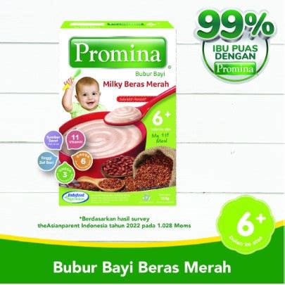 Jual Promina Bubur Bayi Beras Merah Box G Shopee Indonesia