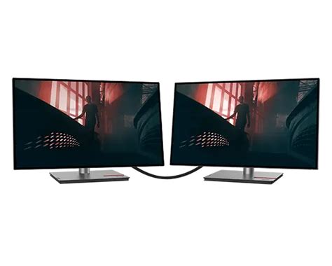 Thinkvision 27 Qhd Daisy Chain Monitor X2 Bundle Lenovo Switzerland