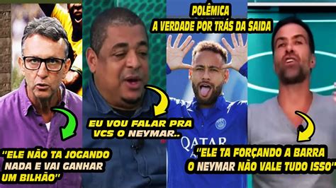 A Verdade Por Tr S Da Saida De Neymar Neto Vampeta Pilhado E Mauro