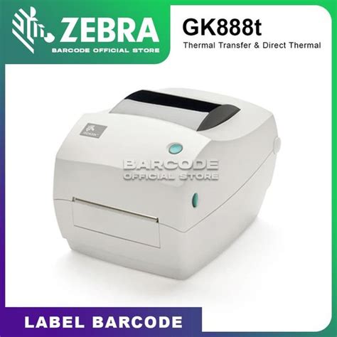 Jual Printer Label Sticker Zebra Gk888t Cetak Alamat Barcode Marketplace Di Lapak Barcode