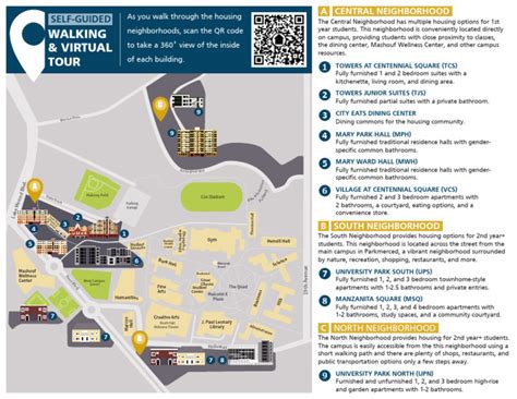 Self Guided Walking Tour Map