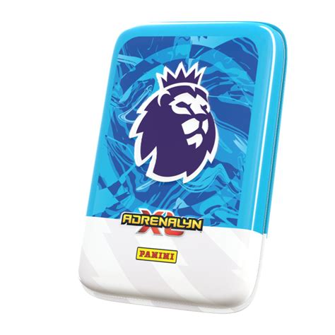 Premier League Adrenalyn Xl 2324 Trading Card Game Blue Pocket Tin