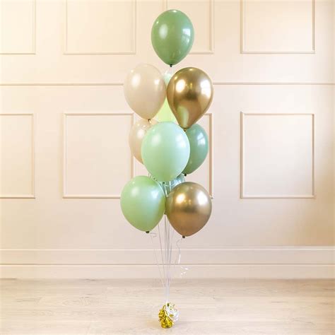 Ilmapallosetti Pistaasi Nude Kulta 10kpl My Dream Day