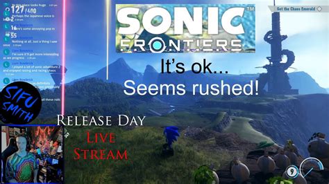 Sonic Frontiers New Open World Sonic Game Live Stream Youtube