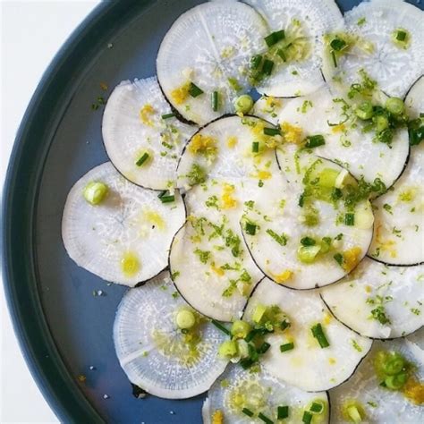 Carpaccio De Radis Noir Recettes Et Astuces