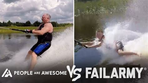 Barefoot Water Skiing Wins Vs. Fails & More! | Simply Amazing Stuff