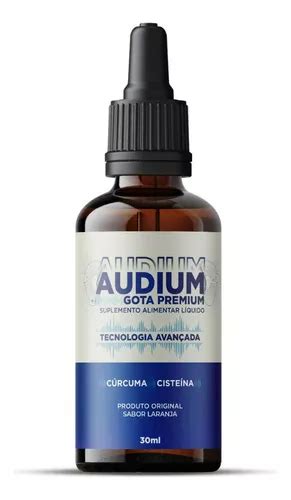 Audium Gota Premium Suplemento Alimentar Natural Audição 1x