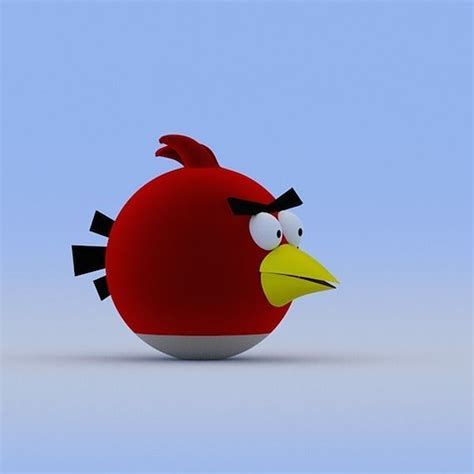 Angry Birds game 3D | CGTrader