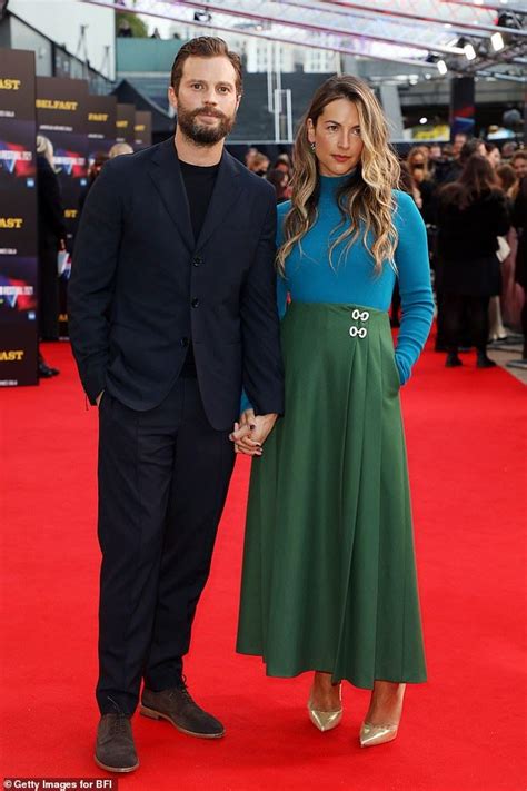 Jamie Dornan Cosies Up To Glamorous Wife Amelia At Belfast Premiere