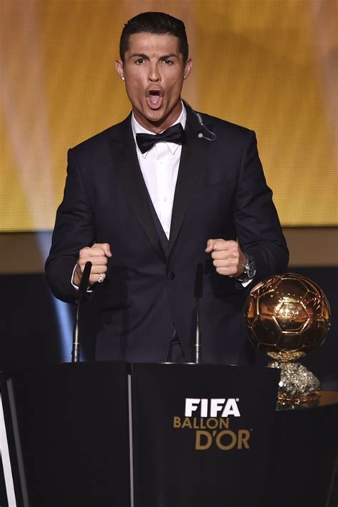 Cristiano Ronaldo Wins 2014 Ballon Dor Award Sports Nigeria