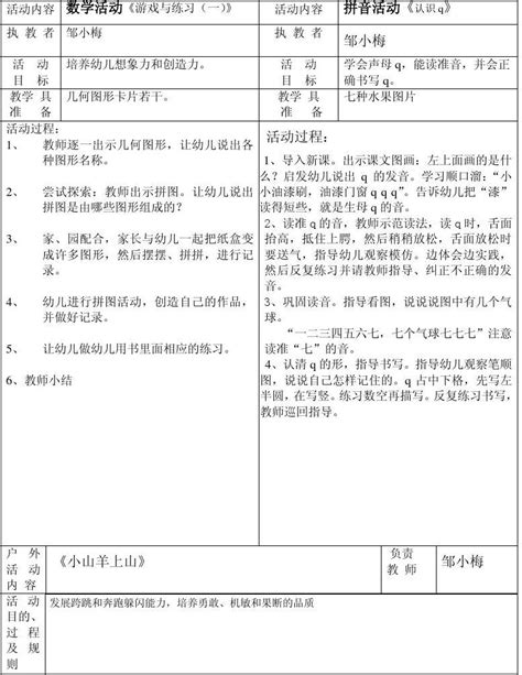 坑头幼儿园2011学年第一学期大五班备课第12周word文档在线阅读与下载无忧文档