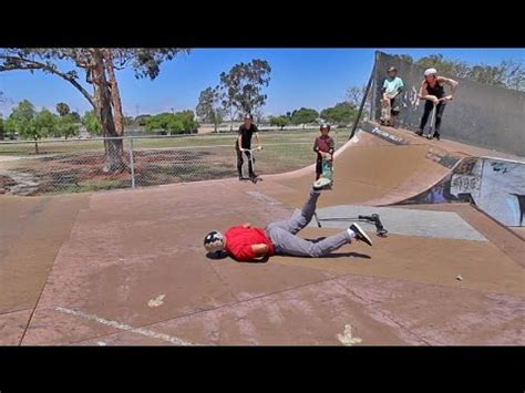 FACE PLANT AT THE SKATEPARK! - YouTube