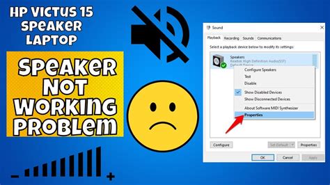 How To Fix Hp Victus Speaker Laptop Speaker Not Working Problem