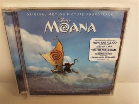 Moana Original Motion Picture Soundtrack Cd 2016 Disney New And Sealed