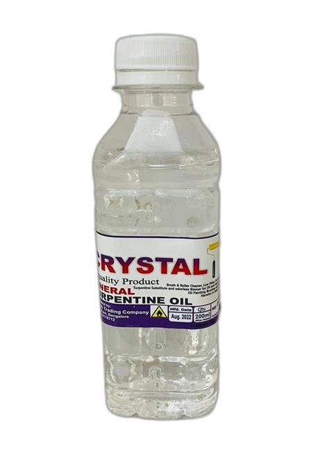 Ml Crystal Mineral Turpentine Oil Grade Standard Chemical