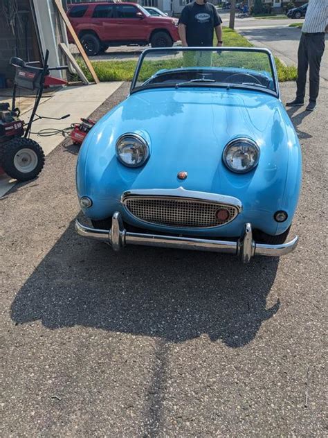 1960 Austin Healey Bugeye Sprite AN512357 Registry The Austin