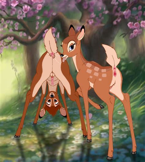 Rule 34 Anus Bambi Character Bambi Film Cub Disney Faline Feral Feral Only Male Focus