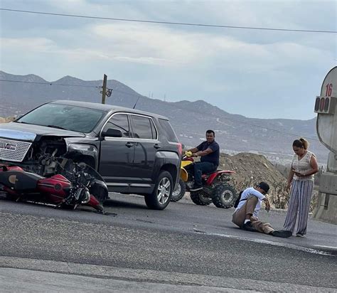 Ola De Accidentes En Los Cabos Motociclistas Protagonizan Sucesos