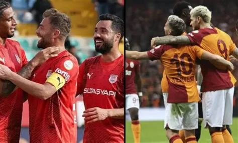 Pendikspor Galatasaray maçı saat kaçta Hangi kanalda Muhtemel 11ler