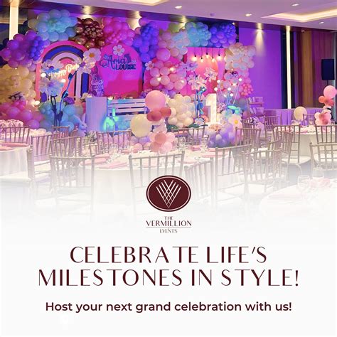 Vermillion - Celebrate life's milestones in style at The Vermillion