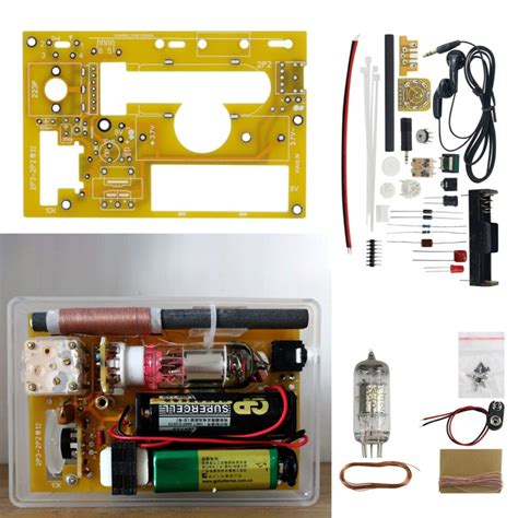 DIY 2P2 Tube Single Light MW Radio Kit Simple Radio Receiver Kit