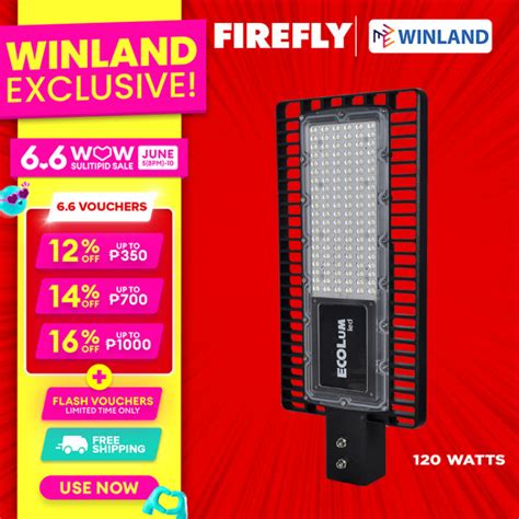 Firefly By Winland Ecolum Watts Led Street Light Daylight Csl Dl