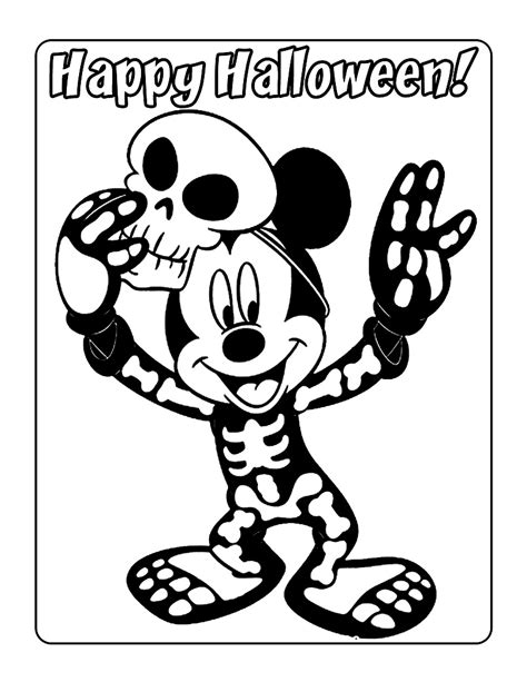 Mickey Coloring Pages Halloween 2022 Get Halloween 2022 News Update