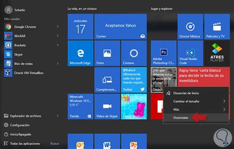 Desinstalar Aplicaciones Preinstaladas Windows 10 Solvetic