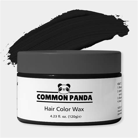 Black Hair Color Wax - Starting at $14.95 - Common Panda® Hair Color