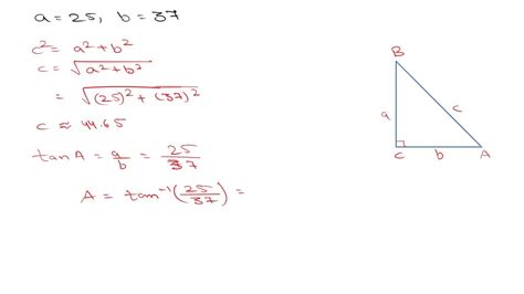 Solved Consider Triangle Abc Like The One Below Suppose That B