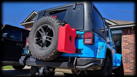 Roof Mounts for Your Jeep JK - Secure Your Rotopax with Ease