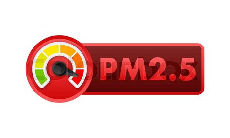 Air Pollution Icon Pm 25 Prevention Sign Vector Stock Illustration