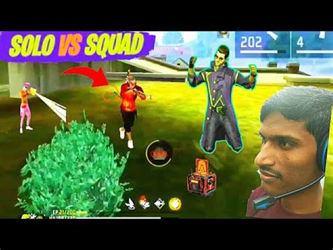 Shipyard Free Fire Solo Vs Squad Rank Op Gameplay Boom Baam