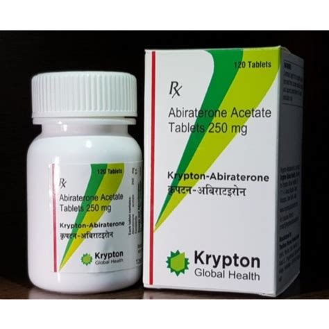 Krypton Abiraterone Tablet Abiraterone Acetate Zytiga It S Uses