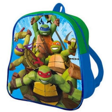 Mochila Das Tartarugas Ninjas - Mochila Média Tartarugas Ninjas | Loja da Criança