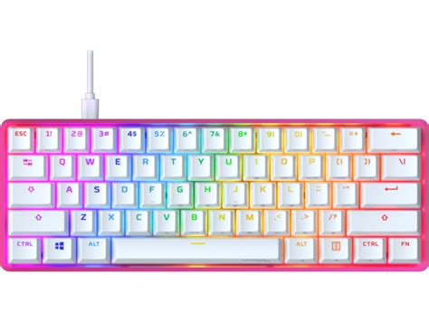 Teclado Mecánico Para Juegos Hyperx Alloy Origins 60 Rosa 572y6aa