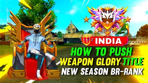 How To Push Weapon Glory Title In 24 Hours Solo Br Rank New Season 41