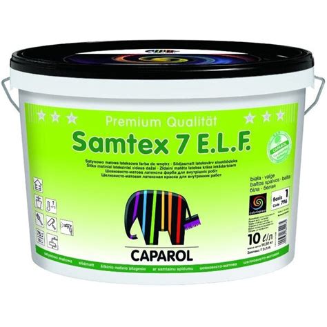 Dažai Caparol Samtex 7 B1 2,5l kaina | pigu.lt