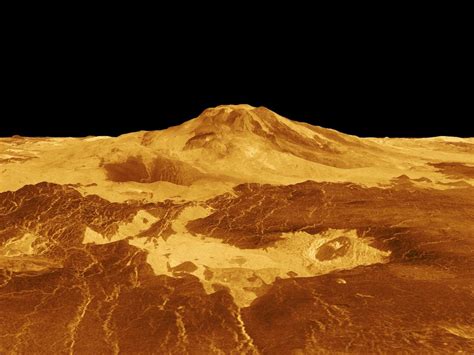 Space volcano: Astronomers find evidence of eruption on Venus for first ...