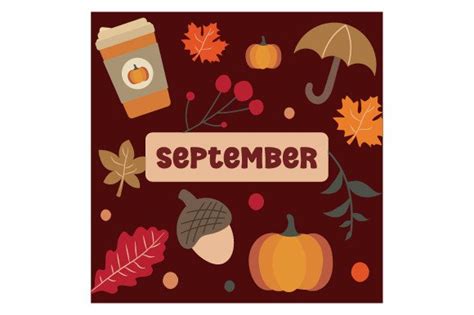 Month Cover - September SVG Cut file by Creative Fabrica Crafts · Creative Fabrica