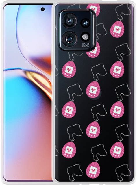 Cazy Hoesje Geschikt Voor Motorola Edge 40 Pro Tamagotchi Bol